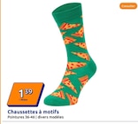 Chaussettes à motifs dans le catalogue Action