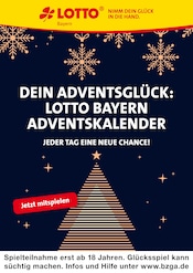 Aktueller LOTTO Bayern Prospekt mit Adventskalender, "Dein Adventsglück: Lotto Bayern Adventskalender", Seite 1