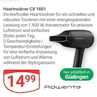 Haartrockner CV 1801 von Rowenta für 14,99 € bei GLOBUS im Angebot Haartrockner CV 1801 von Rowenta im aktuellen GLOBUS Prospekt