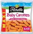Promo Baby Carottes à 1,12 € dans le catalogue Super U à Frignicourt