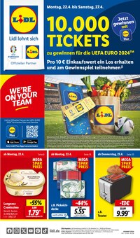 Lidl Prospekt "LIDL LOHNT SICH" mit  Seiten (Mannheim)