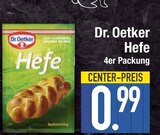 Hefe von Dr. Oetker im aktuellen EDEKA Prospekt für 0,99 €