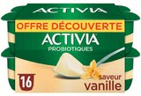 Yaourt aux probiotiques saveur vanille - Activia à 3,21 € dans le catalogue Intermarché Super