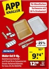 Streichen im Hagebaumarkt Prospekt Maler-Set von RENOVO im aktuellen Hagebaumarkt Prospekt für 9,74 €