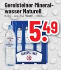 Mineralwasser Naturell bei EDEKA im Prospekt "" für 5,49 €