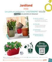 Promos Jardinière dans le catalogue "On est tellement bien dehors !" de Jardiland à la page 15