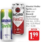 Vodka Sprite im Angebot bei E center in Göppingen Vodka Sprite Angebote von Absolut bei E center Göppingen für 1,99 €