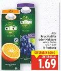 Fruchtsäfte oder Nektare im Angebot bei E center in Falkensee Fruchtsäfte oder Nektare Angebote von Albi bei E center Falkensee für 1,69 €