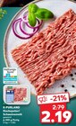 Hackepeter/Schweinemett bei Kaufland im Kassel Prospekt für 2,19 €