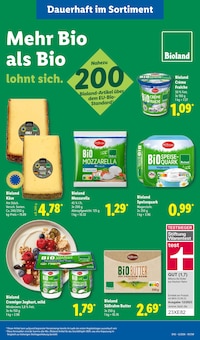 Sahne im Lidl Prospekt "LIDL LOHNT SICH" mit 68 Seiten (Heidelberg)