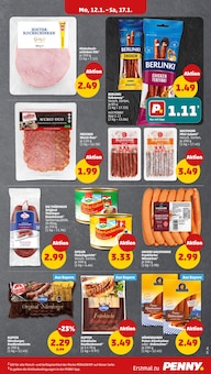 Bratwurst im Penny Prospekt "Wer günstig will, muss Penny." mit 44 Seiten (Nürnberg)