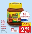 Haselnuss-Choco-Creme im Angebot bei Netto Marken-Discount in Neumünster Haselnuss-Choco-Creme Angebote von Kaba bei Netto Marken-Discount Neumünster für 2,99 €