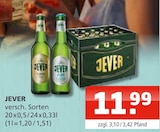 Getränke Oase - JEVER Angebot im Prospekt JEVER bei Getränke Oase im Prospekt "" für 11,99 €