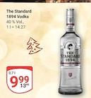 Aktuelle Vodka Angebote bei GLOBUS in Ludwigshafen (Rhein) Aktuelles The Standard 1894 Vodka Angebot bei GLOBUS in Ludwigshafen (Rhein) ab 9,99 €