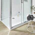 Receveur de douche rectangulaire extraplat 120 x 80 cm en résine - GoodHome dans le catalogue Brico Dépôt