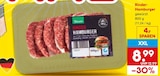 Aktuelle Rindfleisch Angebote bei Netto Marken-Discount in Reutlingen Aktuelles Rinder-Hamburger Angebot bei Netto Marken-Discount in Reutlingen ab 8,99 €