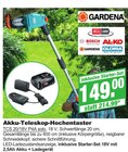 Akku-Teleskop-Hochentaster Angebote von Gardena bei EGGER Fachmarkt Landshut für 149,00 €
