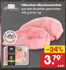 Hähnchen-Minuten­schnitzel Angebote von GUT PONHOLZ bei Netto Marken-Discount Rostock für 3,79 €