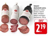 Aktuelle Wurst Angebote bei EDEKA in Saarbrücken Aktuelles Westfälische Salami Angebot bei EDEKA in Saarbrücken ab 2,19 €