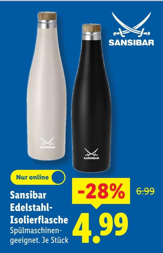 Edelstahl-Isolierflasche