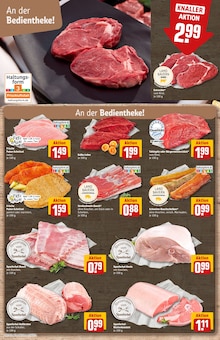 Rindfleisch im REWE Prospekt "Dein Markt" mit 36 Seiten (Fürth)