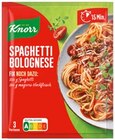 Fix Spaghetti Bolognese im Angebot bei REWE in Castrop-Rauxel Fix Spaghetti Bolognese Angebote von Knorr bei REWE Castrop-Rauxel für 0,49 €