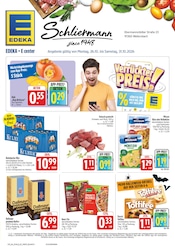 EDEKA Supermarkt Prospekt der aktuellen Woche mit 40 Seiten, gültig von 26.10.2026 bis 31.10.2026, in Kunreuth und Umgebung Aktueller EDEKA Supermarkt Prospekt in Kunreuth und Umgebung, "Wir lieben Lebensmittel!" mit 40 Seiten, 26.10.2026 - 31.10.2026