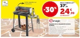 Barbecue à charbon de bois Rumba - Somagic - Bi1 à Provins Barbecue à charbon de bois Rumba - Somagic en promo chez Bi1 Provins à 24,99 €