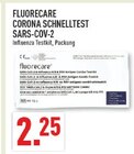CORONA SCHNELLTEST SARS-COV-2 im Angebot bei Marktkauf in Hagen CORONA SCHNELLTEST SARS-COV-2 Angebote von FLUORECARE bei Marktkauf Hagen für 2,25 €