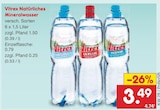 Natürliches Mineralwasser im Angebot bei Netto Marken-Discount in Ingolstadt Natürliches Mineralwasser Angebote von Vitrex bei Netto Marken-Discount Ingolstadt für 0,79 €
