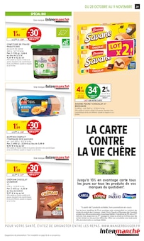 Promotion Muffin dans le prospectus Intermarché Super, valable du 28/10/2025 au 09/11/2025 Promo Muffin dans le catalogue Intermarché Super du moment à la page 29