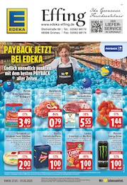 Aktueller EDEKA Prospekt, "Aktuelle Angebote", mit Angeboten der Woche, gültig von 27.01.2025 bis 27.01.2025