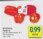 diska - Paprika rot Angebot im Prospekt Paprika rot bei diska im Prospekt "" für 0,99 €