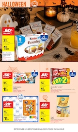 Promos Kinder Surprise dans le catalogue "AU COEUR DU GOÛT" de Carrefour Kinder Surprise en promo dans le catalogue Carrefour à la page 68