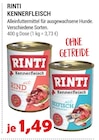 Kennerfleisch Angebote von Rinti bei Zookauf Hilden für 1,49 €
