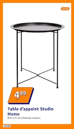Offre Table De Salon dans le catalogue Action du moment à la page 3