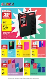 Promos Agenda dans le catalogue "L'ÉTÉ EN MAILLOT, LA RENTRÉE EN GRANDS CARREAUX." de Carrefour Agenda en promo dans le catalogue Carrefour à la page 10