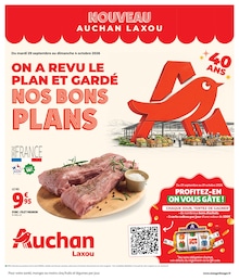 Prospectus Auchan Hypermarché, "ON A REVU LE PLAN ET GARDÉ NOS BONS PLANS" à Vroncourt et alentours, 20 pages, 29/09/2026 - 05/10/2026 Catalogue Auchan Hypermarché "ON A REVU LE PLAN ET GARDÉ NOS BONS PLANS" à Vroncourt et alentours, 20 pages, 29/09/2026 - 05/10/2026