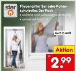 Fliegengitter im Angebot bei Netto Marken-Discount in Bergkamen Fliegengitter Angebote von star bei Netto Marken-Discount Bergkamen für 2,99 €
