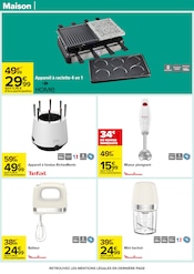 Appareil Raclette Angebote im Prospekt "APÉRO DINATOIRE" von Carrefour auf Seite 86