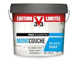 Peinture monocouche blanche mat 10L - V33 - Brico Dépôt à Compiègne Peinture monocouche blanche mat 10L - V33 en promo chez Brico Dépôt Compiègne à 64,90 €
