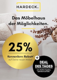 Möbel & Einrichtung Prospekt von HARDECK Telgte HARDECK Prospekt: "Guten Service genießen und sparen.", 1 Seite, 23.03.2026 - 28.03.2026