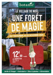 Prospectus Botanic en cours, "LE VILLAGE DE NOËL UNE FORÊT DE MAGIE", page 1 sur 29