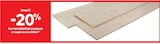 Promo Jusqu’à -20% sur les tablettes massives en sapin ou en chêne à  dans le catalogue LEROY MERLIN à Valence