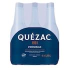 Eau minérale naturelle gazeuse - QUEZAC - Carrefour à Aulnay-sous-Bois Eau minérale naturelle gazeuse - QUEZAC en promo chez Carrefour Aulnay-sous-Bois à 3,06 €