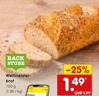 Weltmeisterbrot von BACK STUBE im aktuellen Netto Marken-Discount Prospekt für 1,49 €