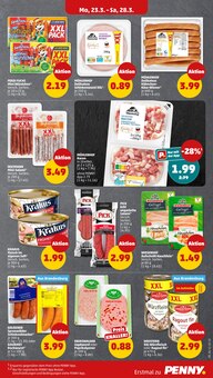 Wiener Würstchen im Penny Prospekt "Wer günstig will, muss Penny." mit 42 Seiten (Dresden)