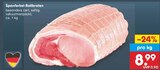Aktuelles Spanferkel-Rollbraten Angebot bei Netto Marken-Discount in Chemnitz ab 8,99 €