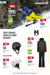 Offre Casque Ski dans le catalogue Intersport du moment à la page 14