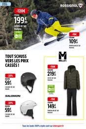 Promos Vêtement Sport Hiver dans le catalogue "PRENDRE DE L'AVANCE SUR SES CADEAUX" de Intersport à la page 14